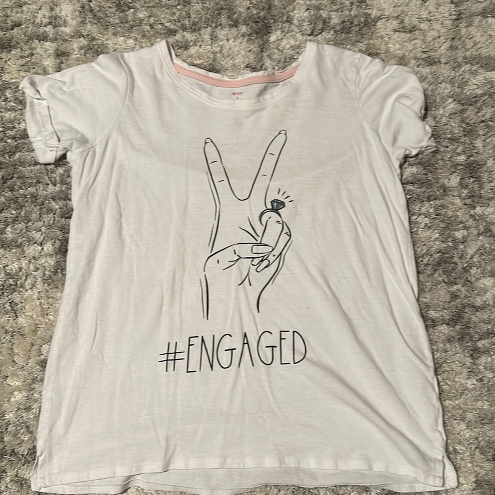 engaged tee